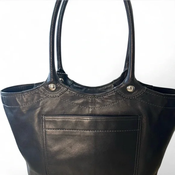 Coach Bleeker Legacy Stripe Glove Tanned Leather Tote - Picture 3 of 7